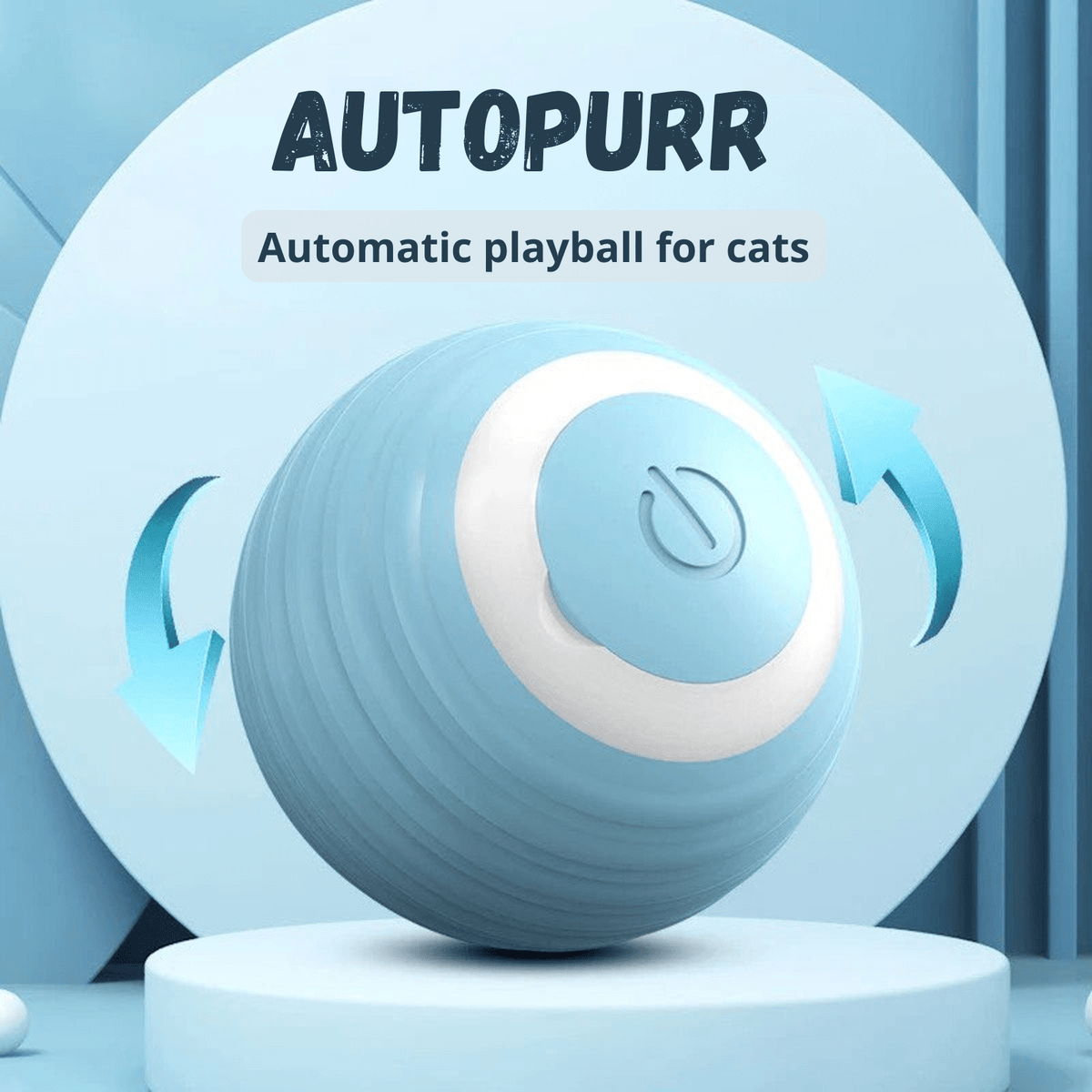 Automatic Moving Cat Ball – Autopurr™ – BouncePlus™