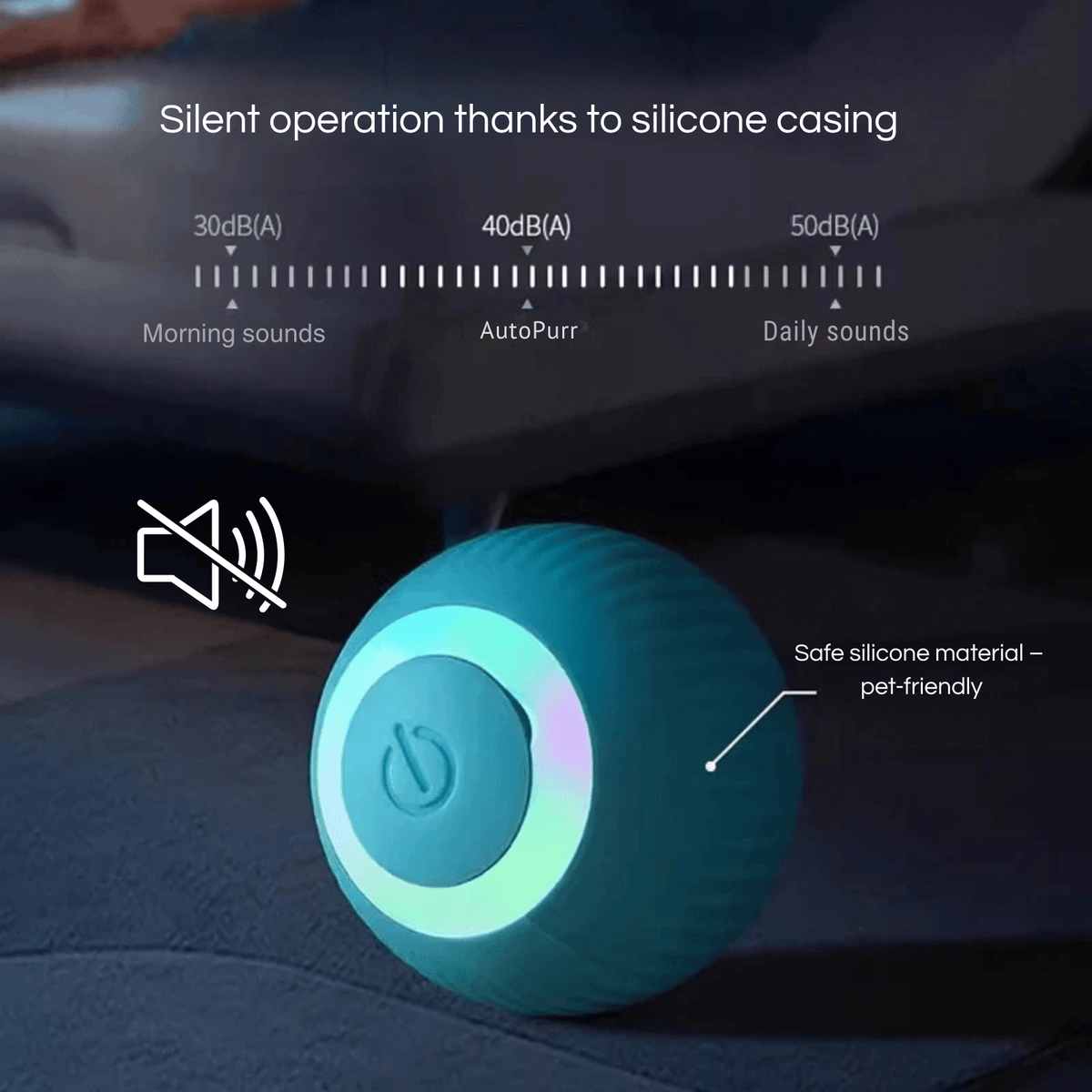 Automatic Moving Cat Ball – Autopurr™ – BouncePlus™