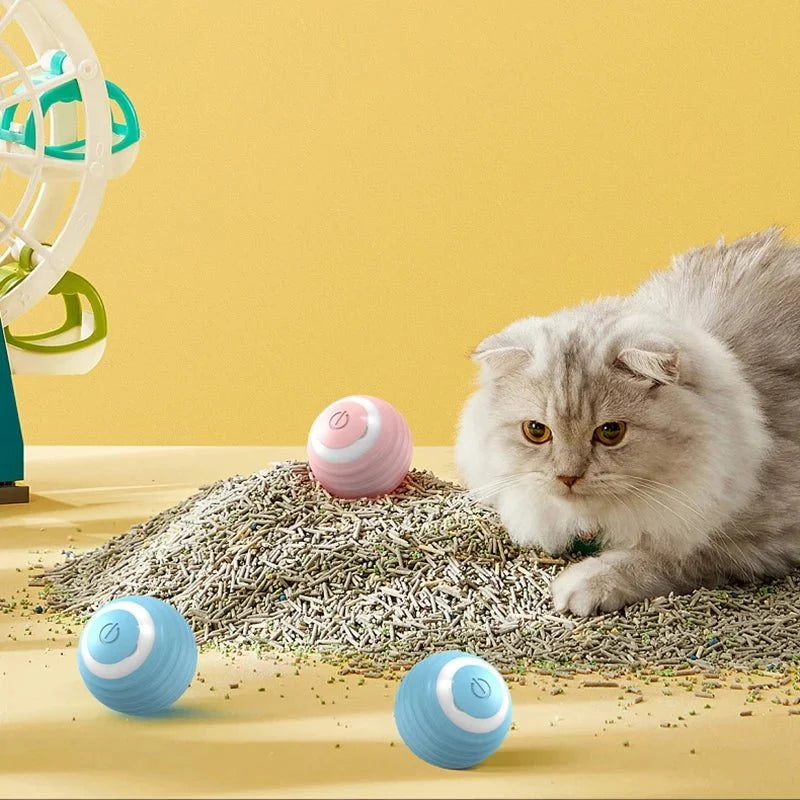 Automatic Moving Cat Ball – Autopurr™ – BouncePlus™