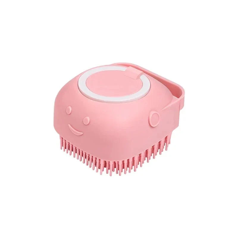 Silicone Pet Bath & Grooming Brush – FurFlex™