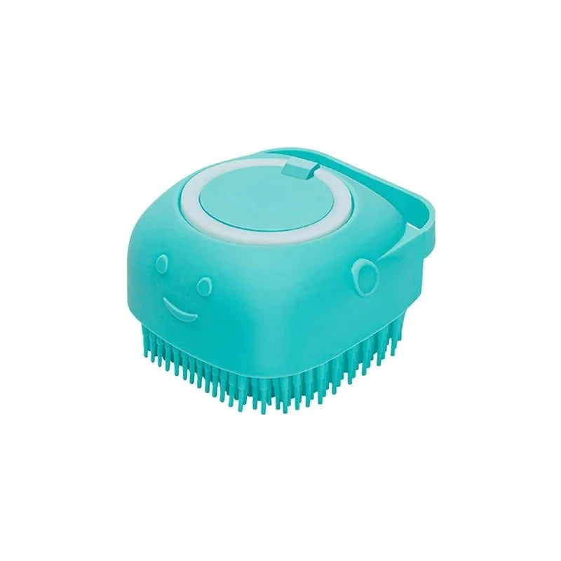 Silicone Pet Bath & Grooming Brush – FurFlex™
