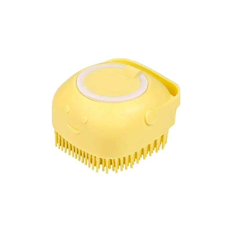 Silicone Pet Bath & Grooming Brush – FurFlex™