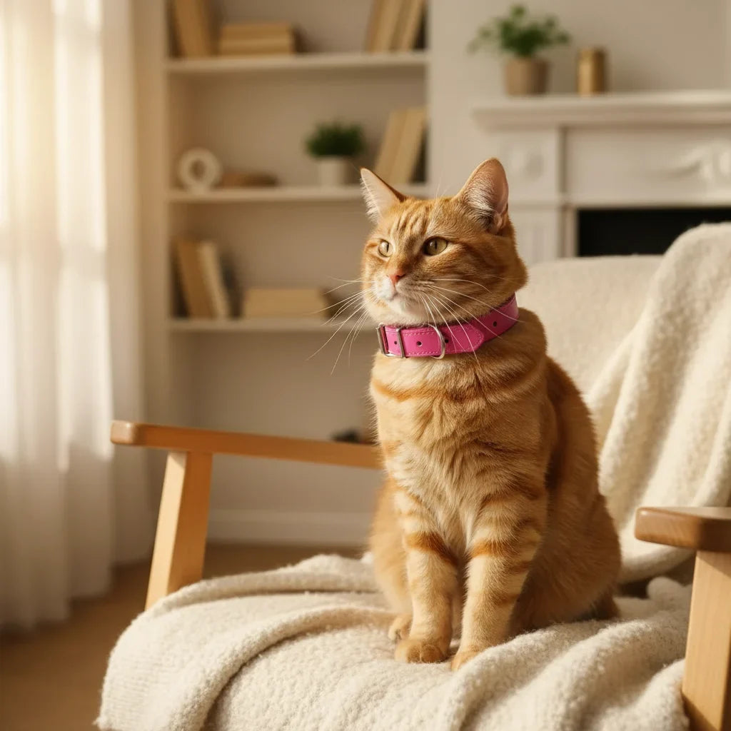 Leather Adjustable Dog Collar – FlexFresh™