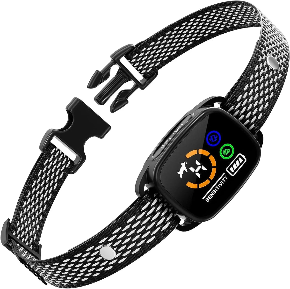 Rechargeable Anti-Bark Training Collar with Vibration – TrailFlow™