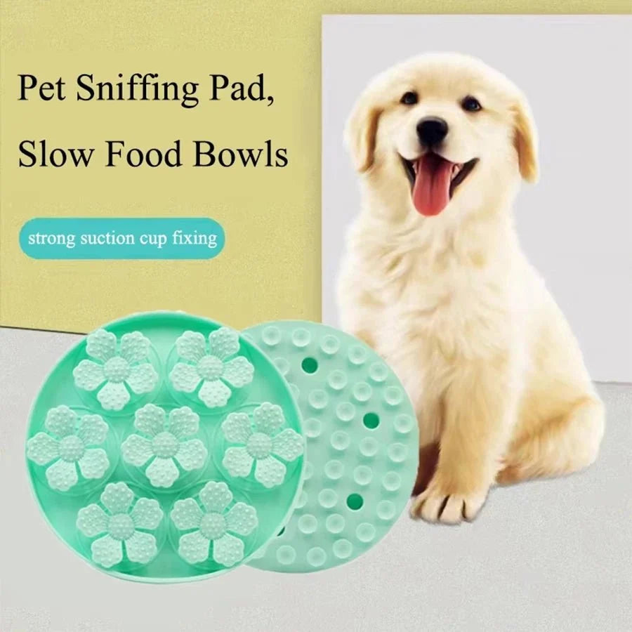 Silicone Flower Slow Feeder for Dogs & Cats – TreatPath™