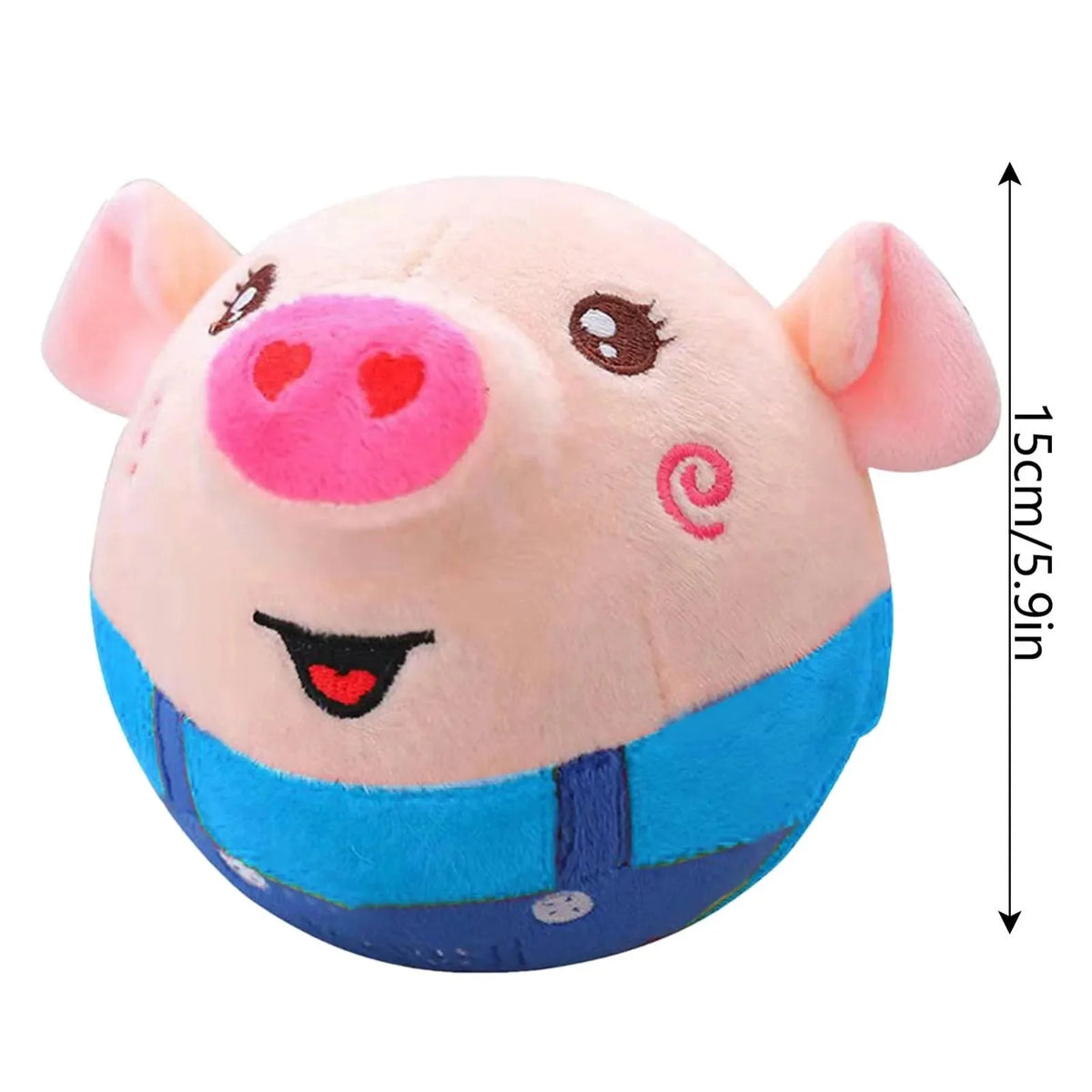Interactive Plush Ball Toy for Dogs – TugBalance™