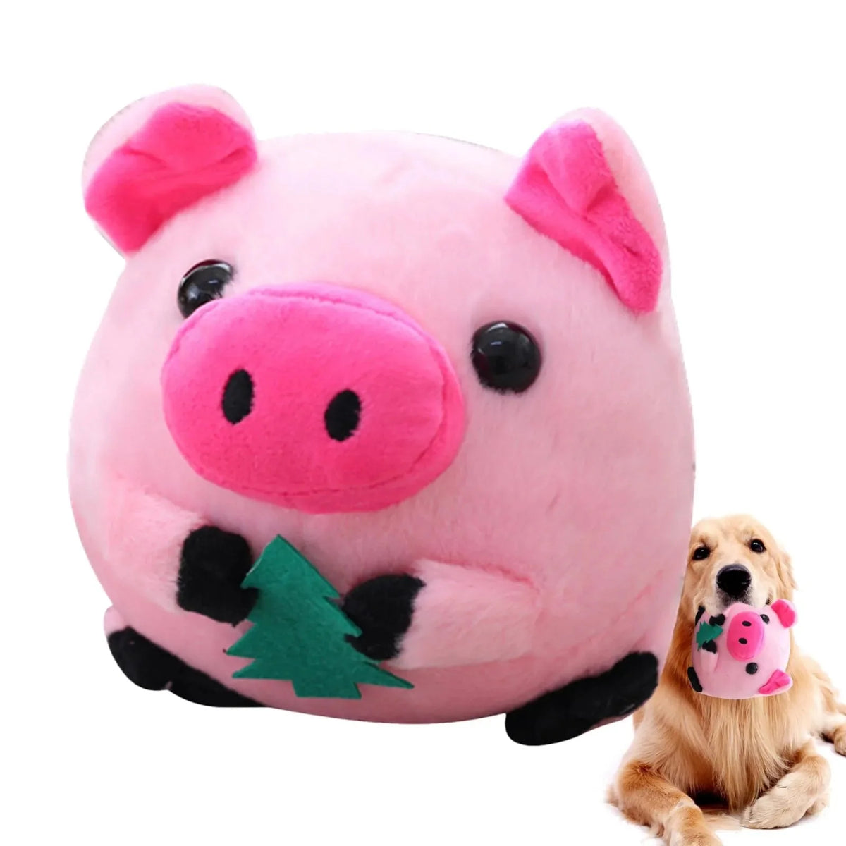 Interactive Plush Ball Toy for Dogs – TugBalance™