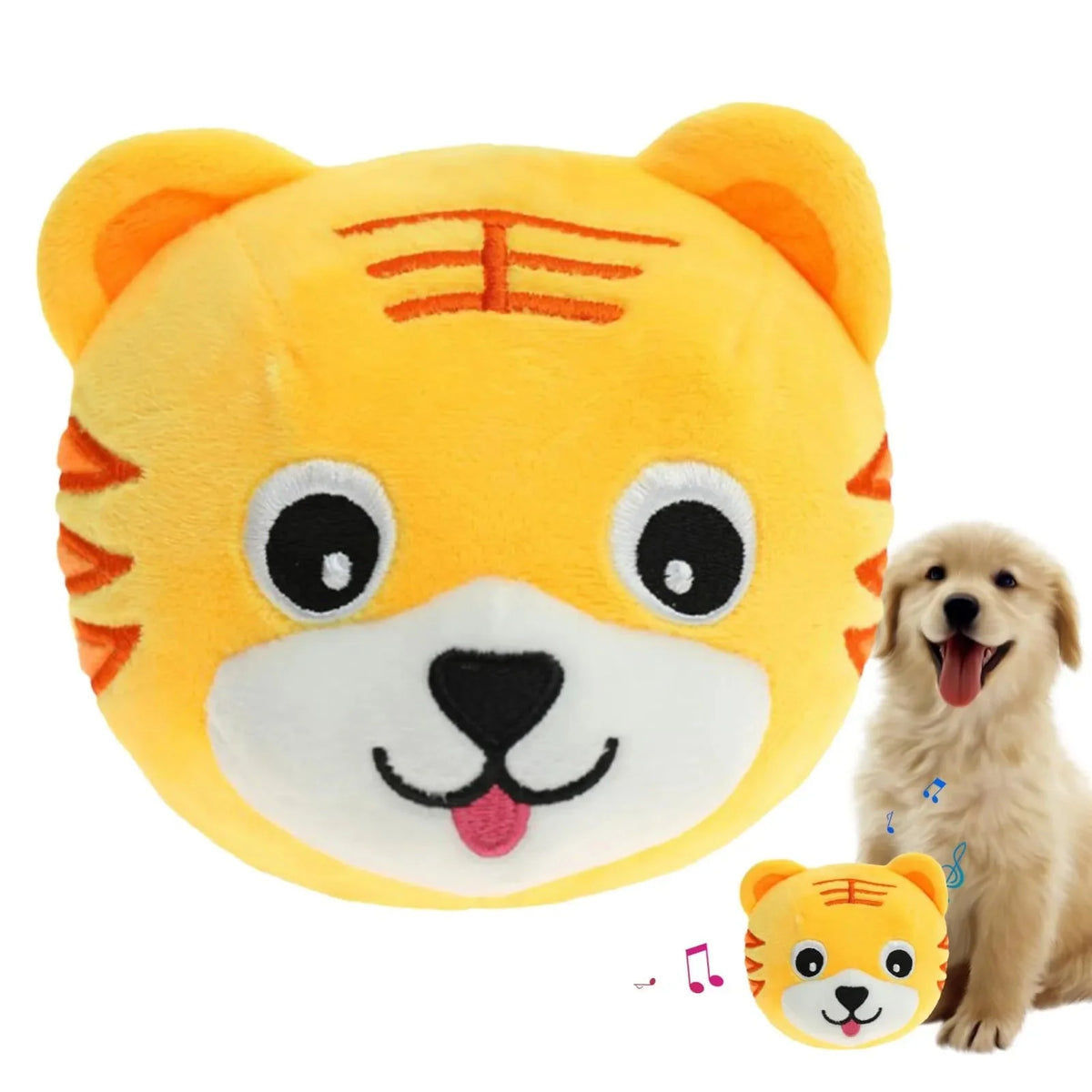 Interactive Plush Ball Toy for Dogs – TugBalance™