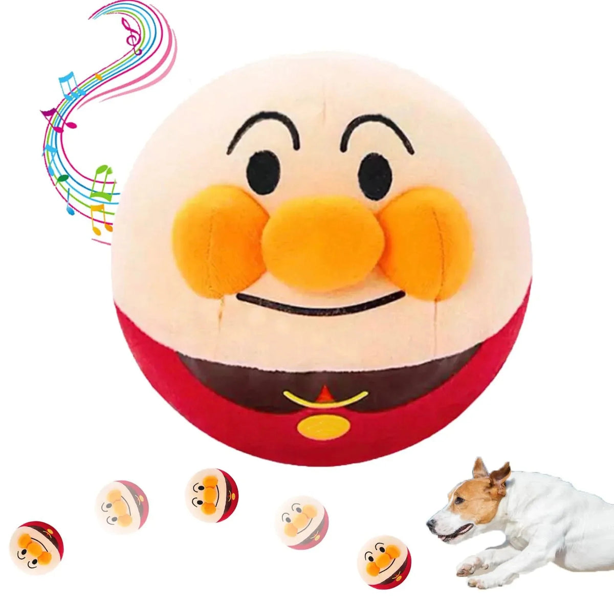 Interactive Plush Ball Toy for Dogs – TugBalance™