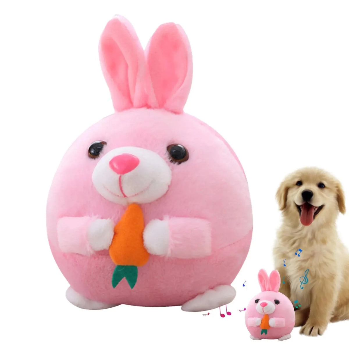 Interactive Plush Ball Toy for Dogs – TugBalance™