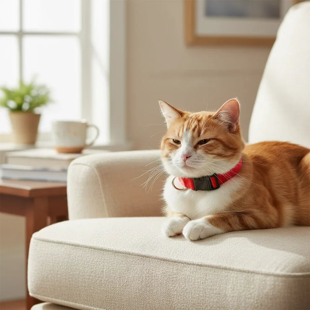 Nylon Adjustable Dog & Cat Collar – PawSphere™