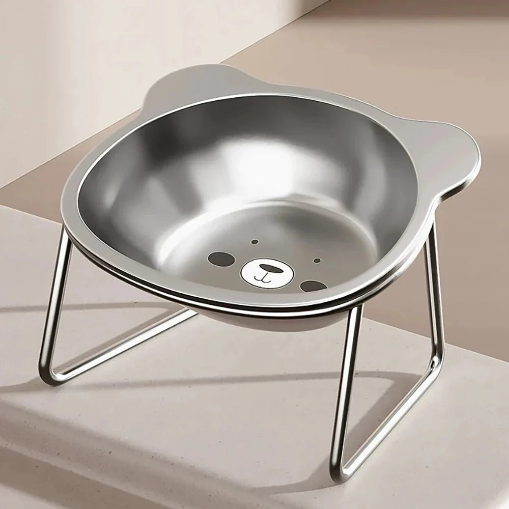 Raised Pet Food Bowl for Cats – PawPure™