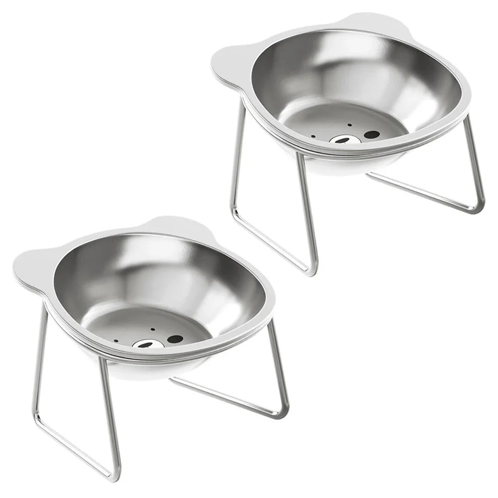 Raised Pet Food Bowl for Cats – PawPure™