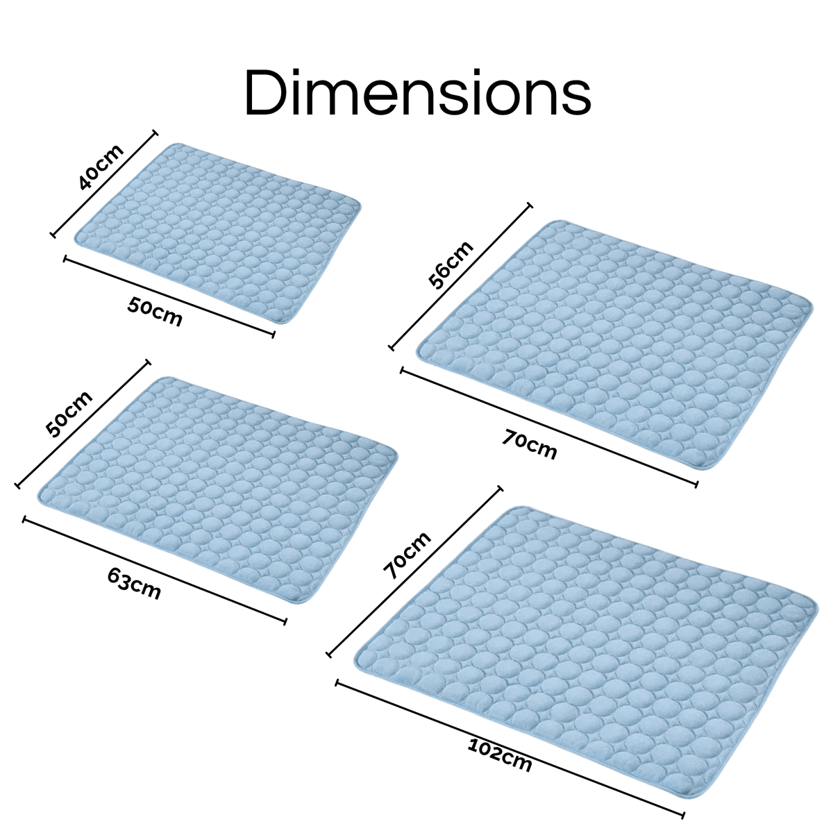 Cooling Pet Mat for Dogs & Cats – SoftSense™