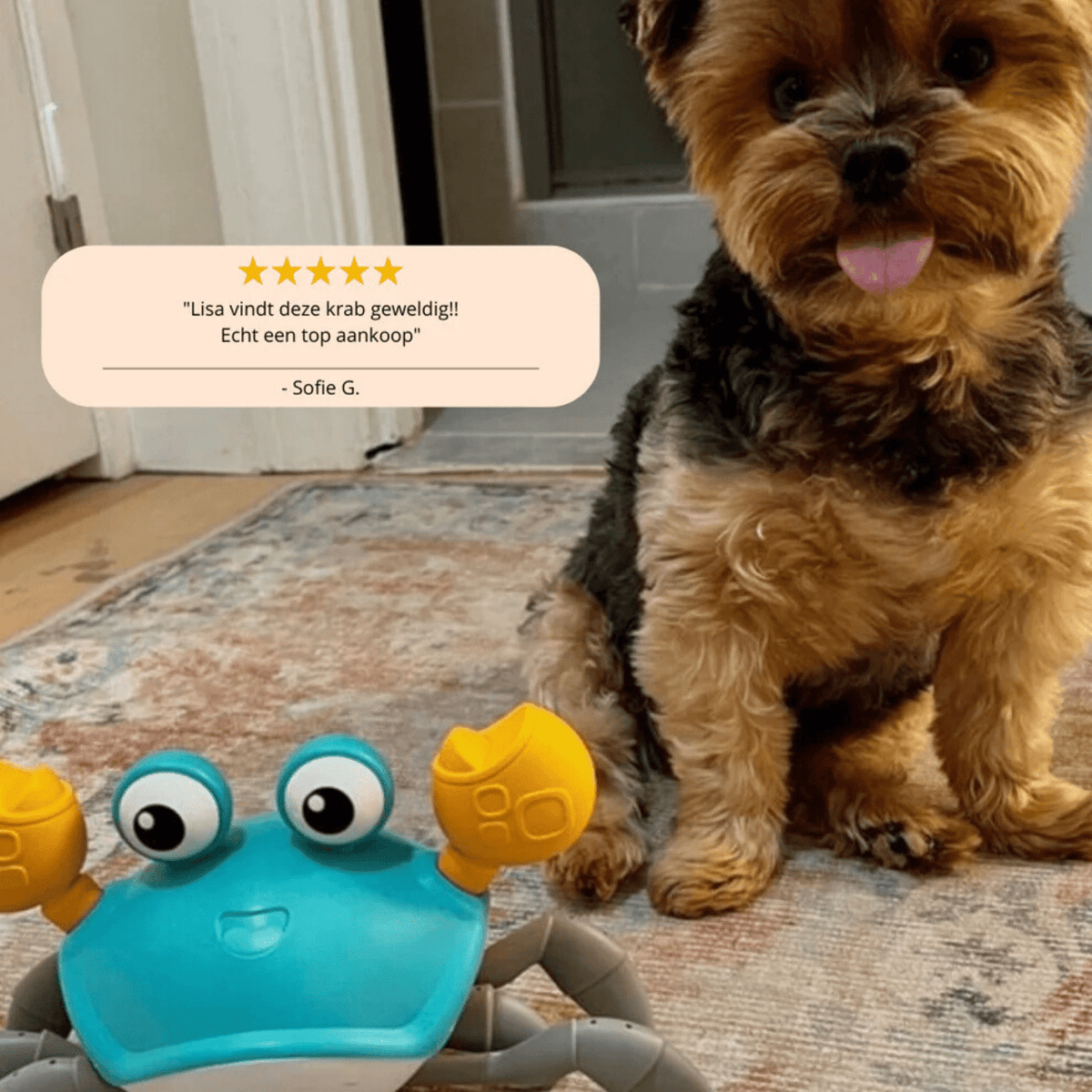 Interactive Moving Dog Toy – JoyLuxe™