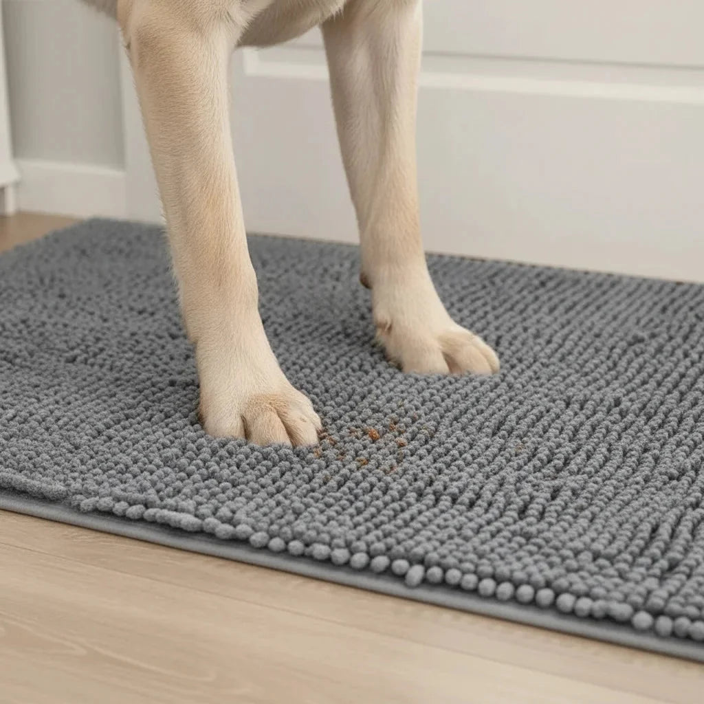 Absorbent Non-Slip Dog Door Mat – PawComfort™