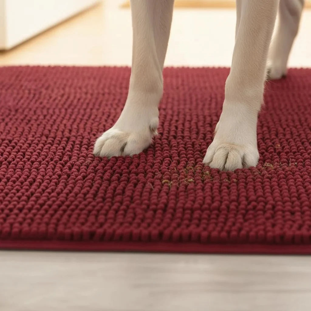 Absorbent Non-Slip Dog Door Mat – PawComfort™