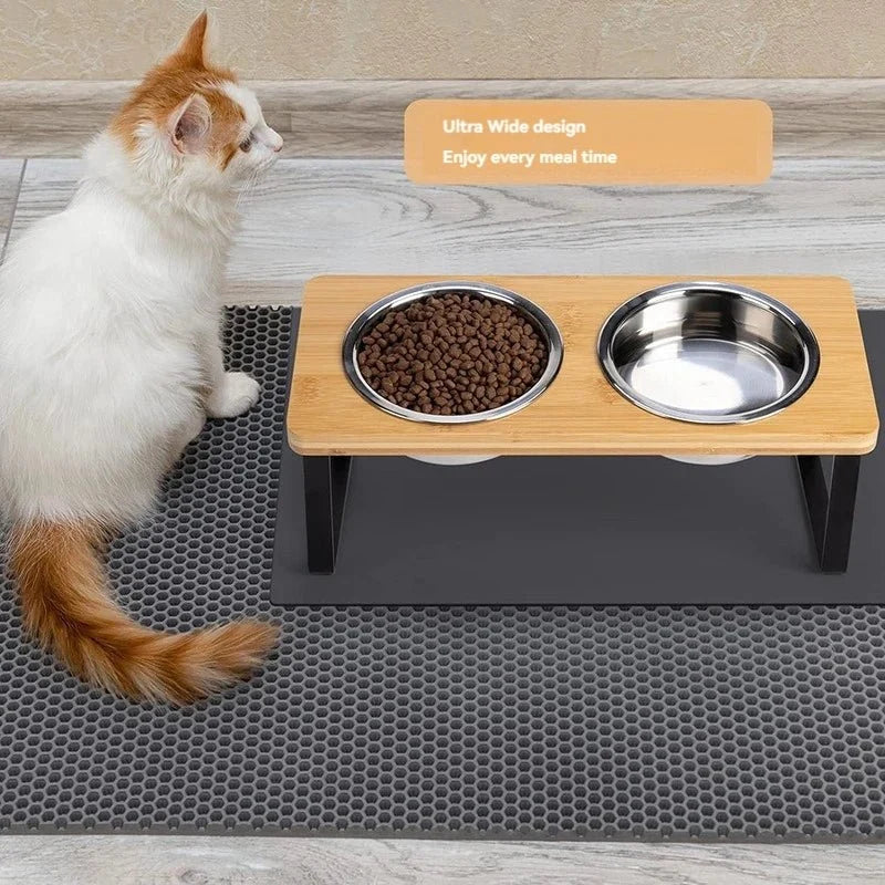 Tailented NourishSphere™ – Raised Pet Food Bowl for Cats