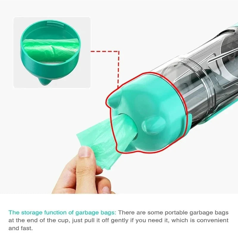 3-in-1 Portable Pet Water Bottle – SpringShield™
