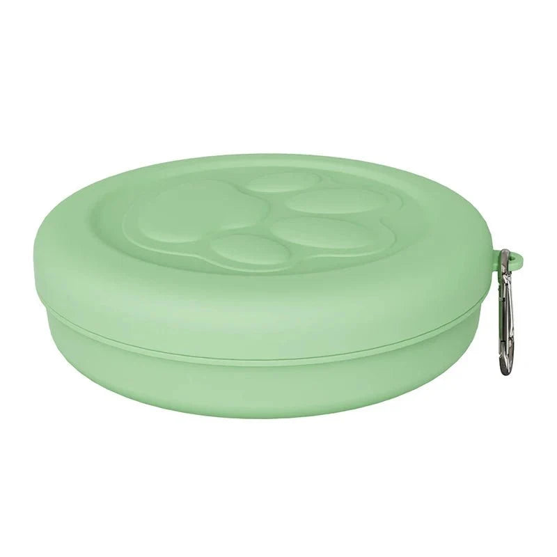 Portable Pet Food & Water Bowl with Lid – FlowPlus™