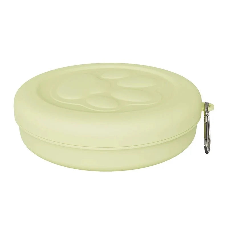 Portable Pet Food & Water Bowl with Lid – FlowPlus™
