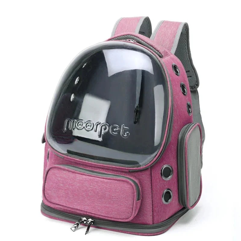 Transparent Cat Carrier Backpack – TransitElite™