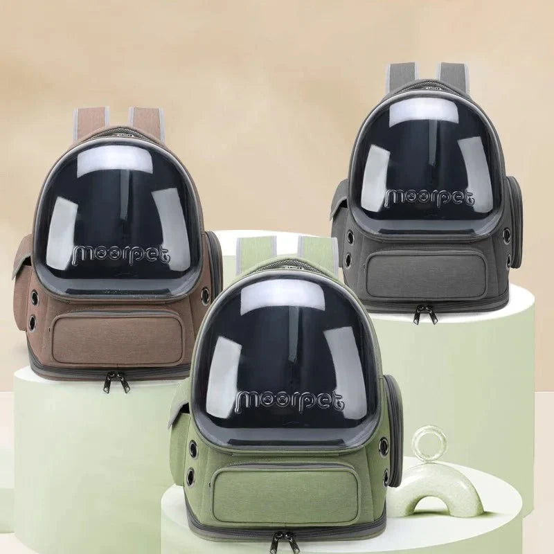 Transparent Cat Carrier Backpack – TransitElite™