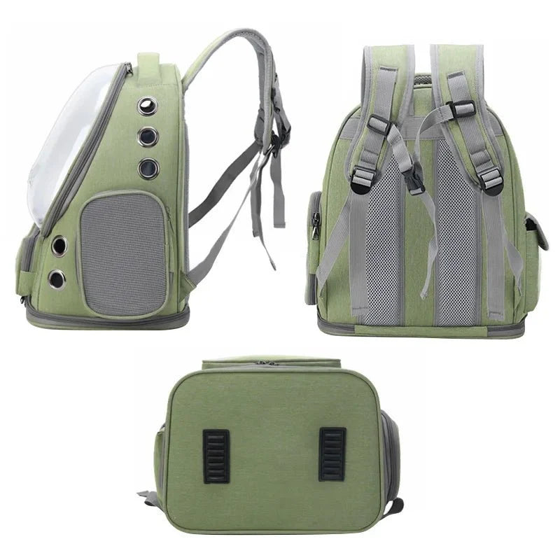 Transparent Cat Carrier Backpack – TransitElite™