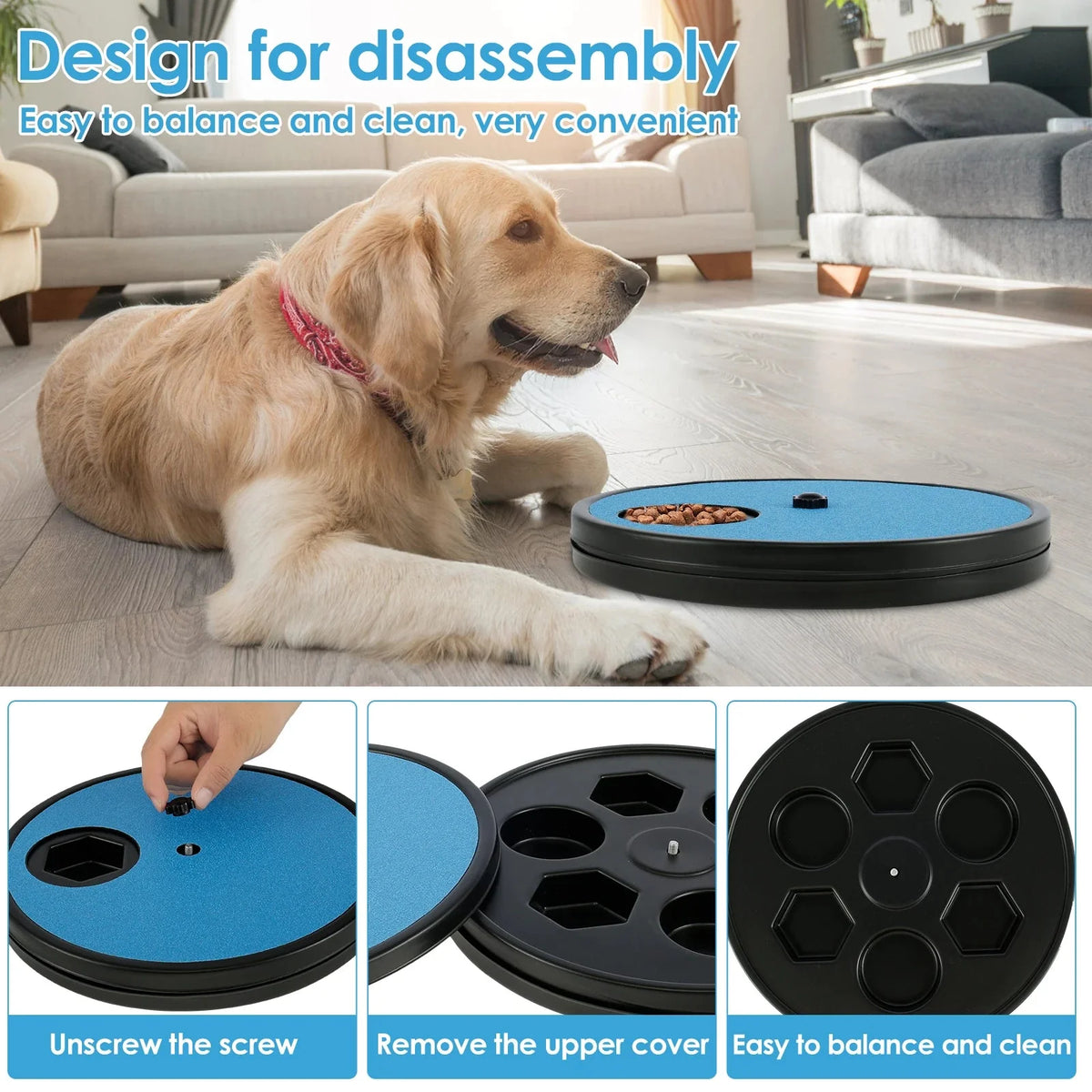 Rotating Pet Nail Scratch Board for Dogs & Cats – TrimMate™
