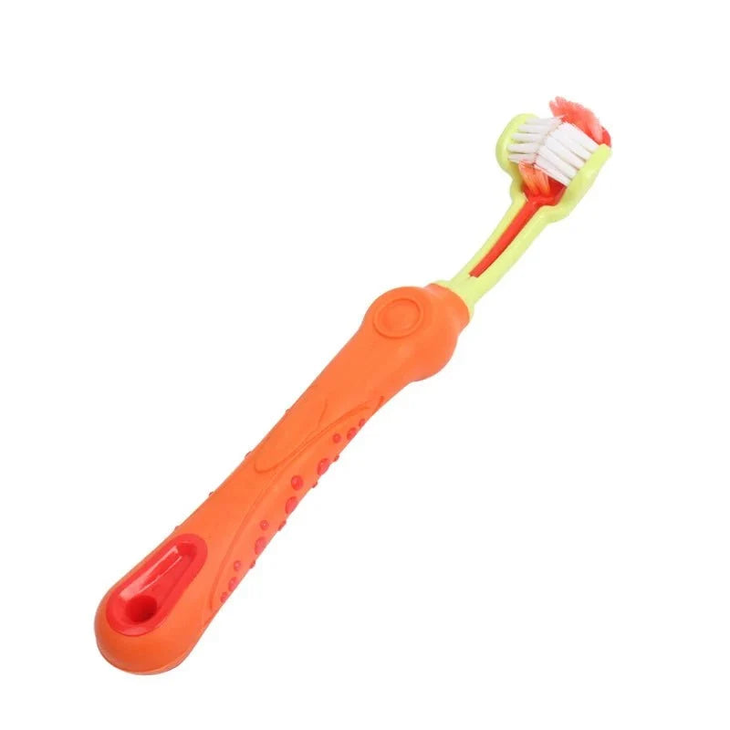 3-Sided Pet Toothbrush for Dogs & Cats – PetPrime™