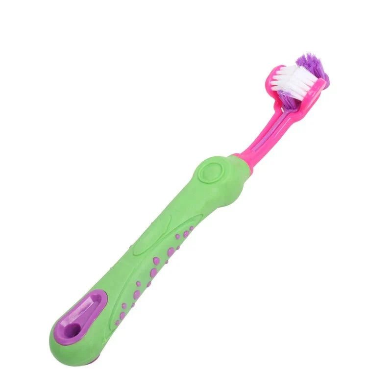 3-Sided Pet Toothbrush for Dogs & Cats – PetPrime™
