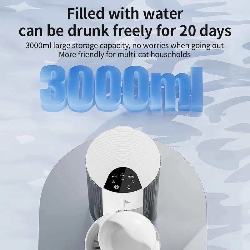 3L Wireless Automatic Pet Water Fountain – HydraWorks™