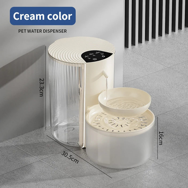 3L Wireless Automatic Pet Water Fountain – HydraWorks™