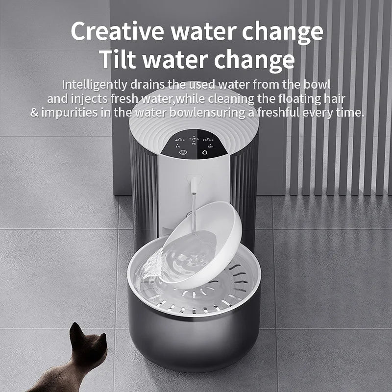 3L Wireless Automatic Pet Water Fountain – HydraWorks™