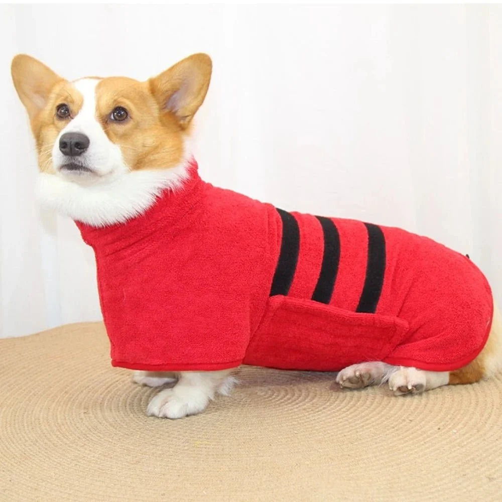 Tailented WeatherCore™ – Pet Bathrobe for Dogs & Cats