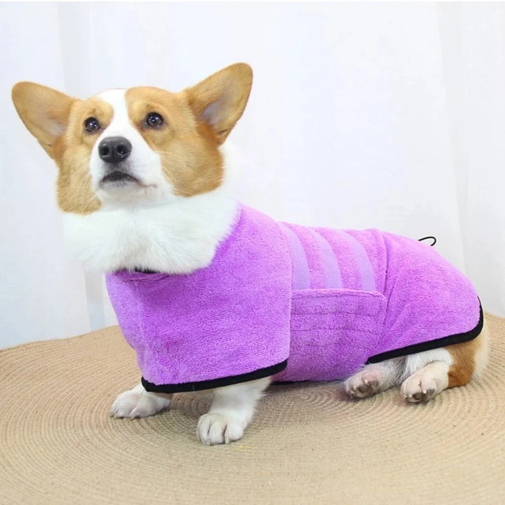Tailented WeatherCore™ – Pet Bathrobe for Dogs & Cats
