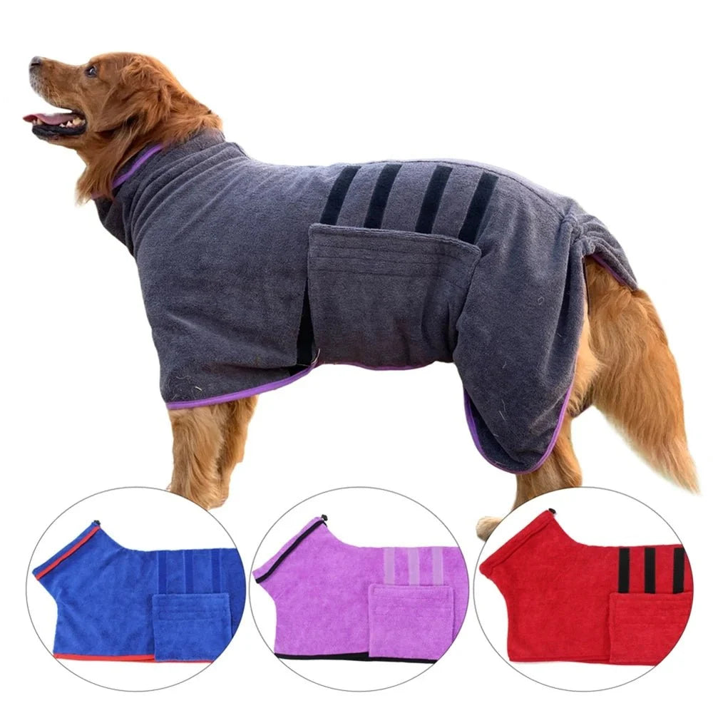 Tailented WeatherCore™ – Pet Bathrobe for Dogs & Cats
