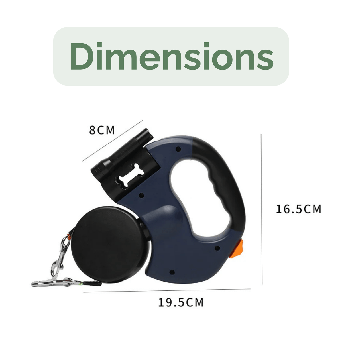 Retractable Double Dog Leash with LED – WalkFresh™