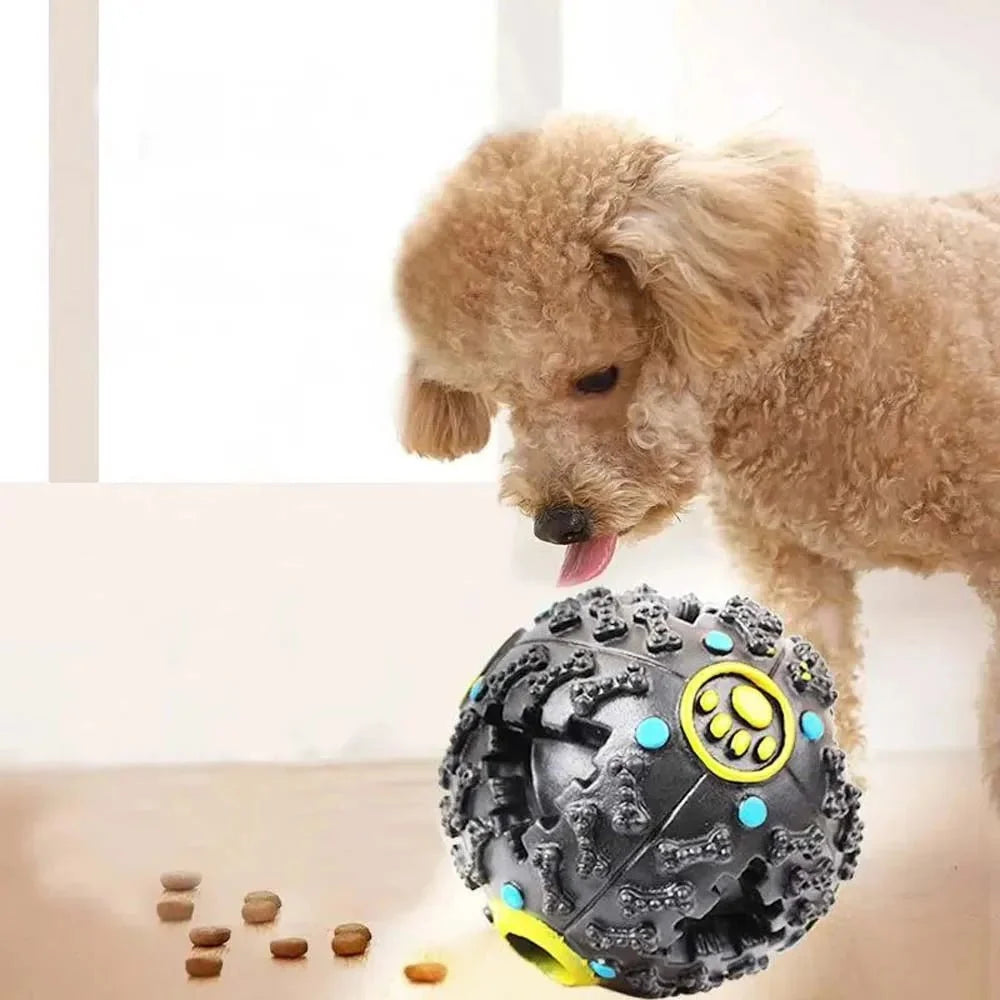 Interactive Treat Dispenser Ball for Dogs – FeedReady™