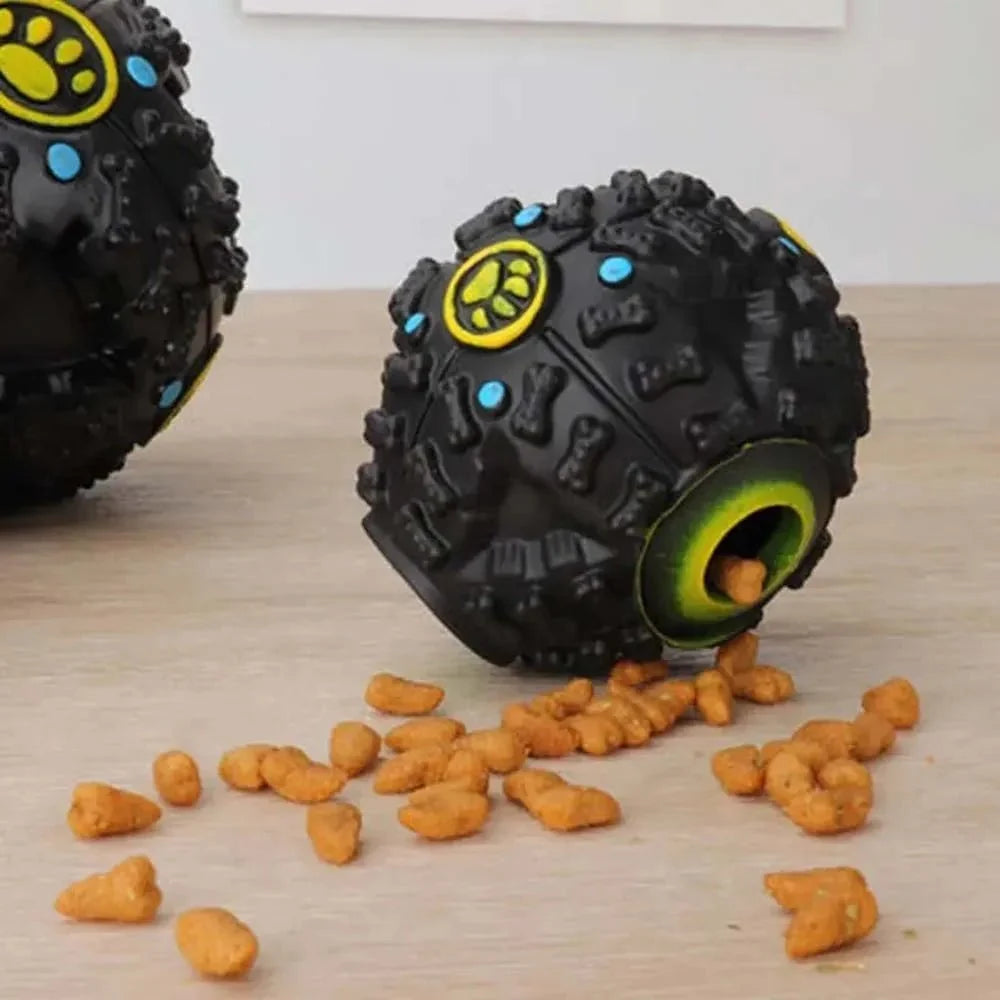 Interactive Treat Dispenser Ball for Dogs – FeedReady™