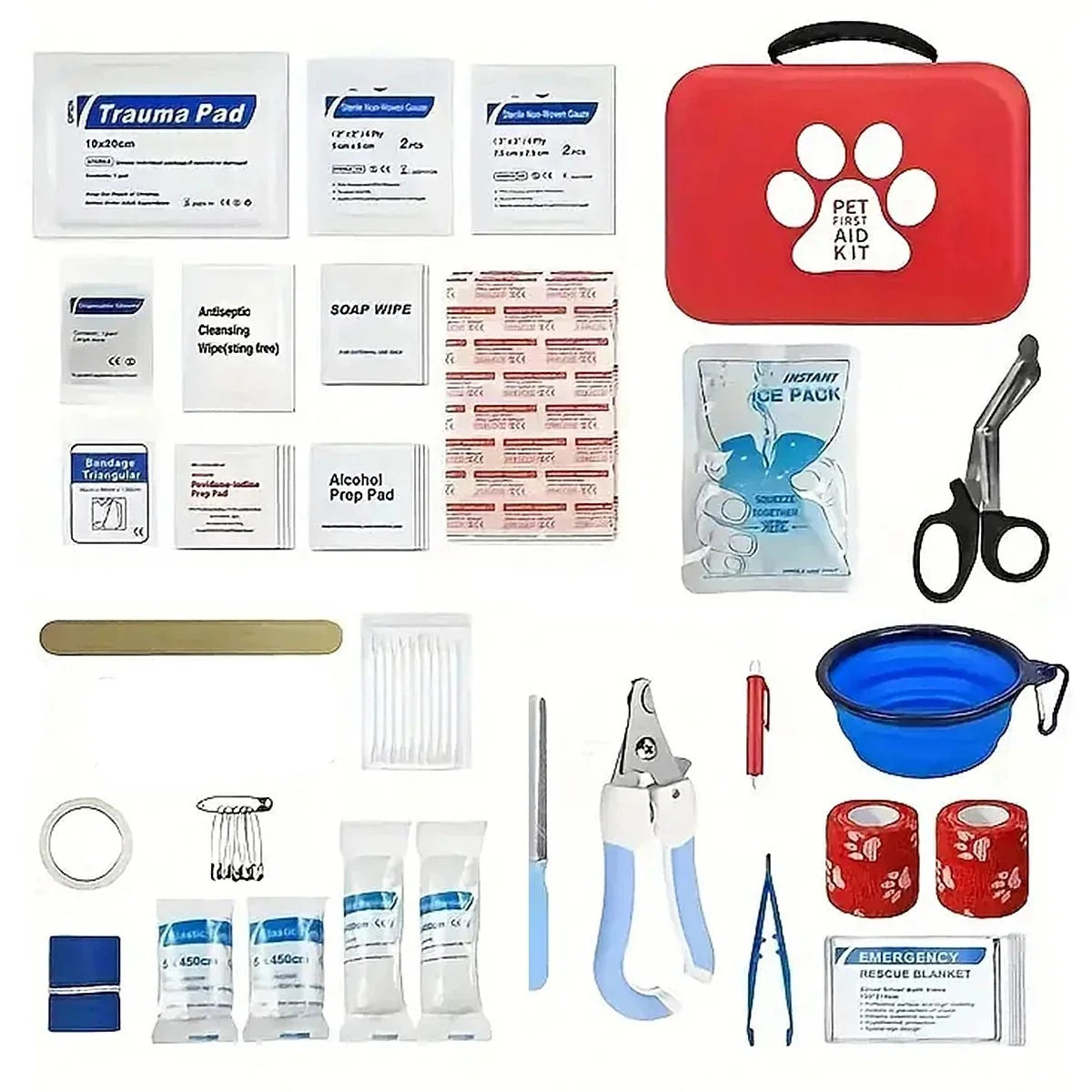 Pet First Aid Kit for Dogs & Cats – AlertPure™
