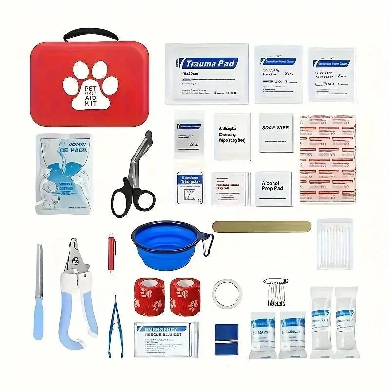 Pet First Aid Kit for Dogs & Cats – AlertPure™