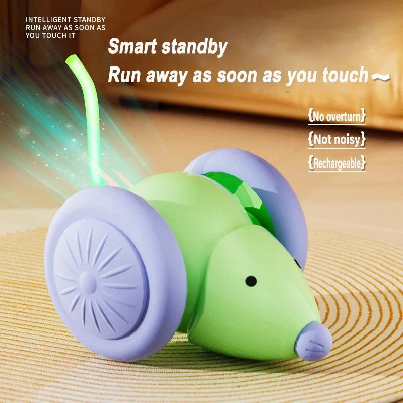 Interactive Cat Mouse Toy – PlayView™