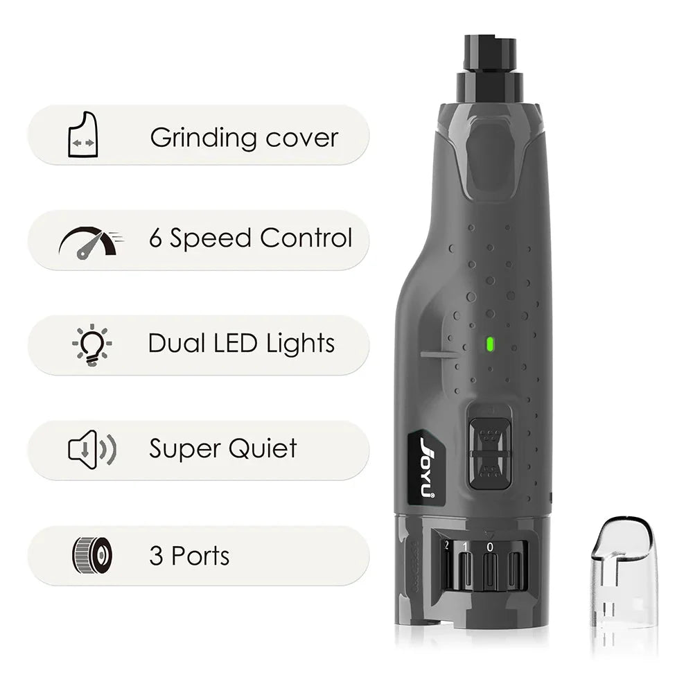 Electric Dog Nail Trimmer with LED – PrecisionJoy™