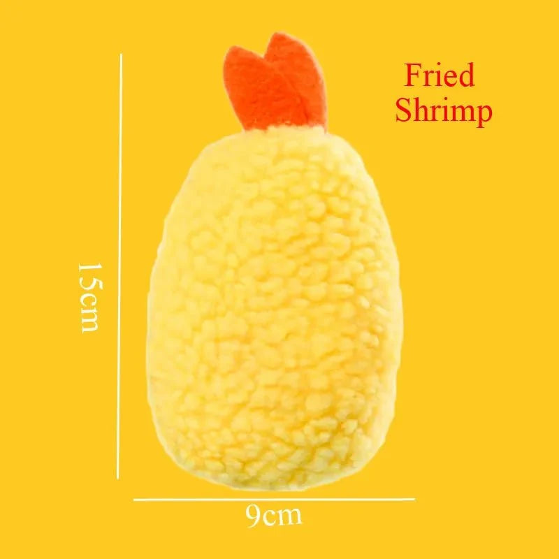 Squeaky Plush Fast Food Dog Toy – TreatPlay™