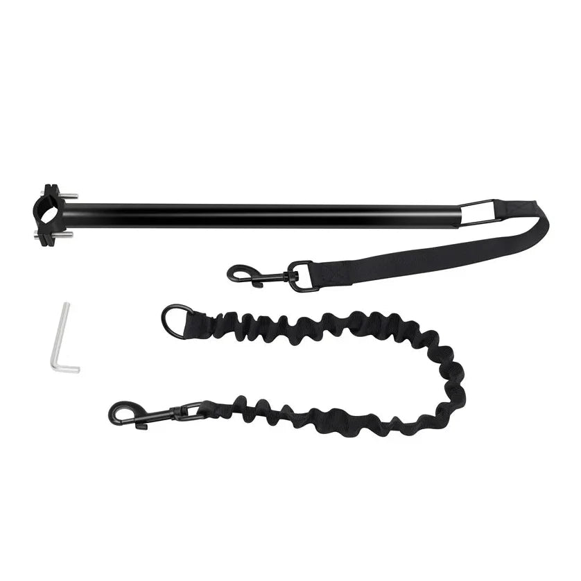 Bike Dog Leash with Metal Attachment – StrideTouch™