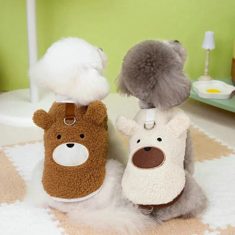 Warm Fleece Winter Outfit for Dogs & Cats – WinterActive™
