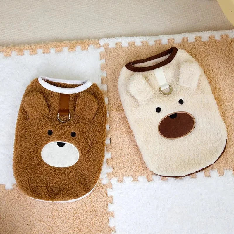 Warm Fleece Winter Outfit for Dogs & Cats – WinterActive™