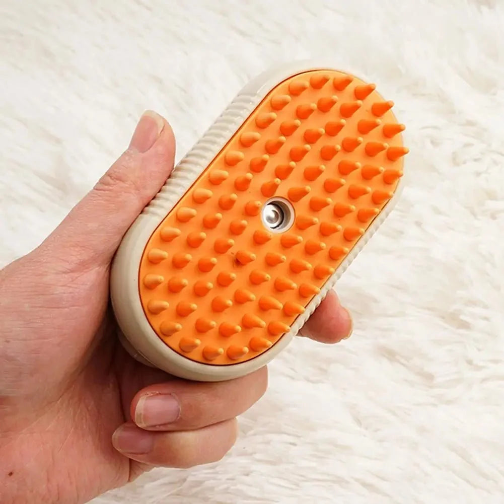 3-in-1 Steam Pet Grooming Brush – FreshView™