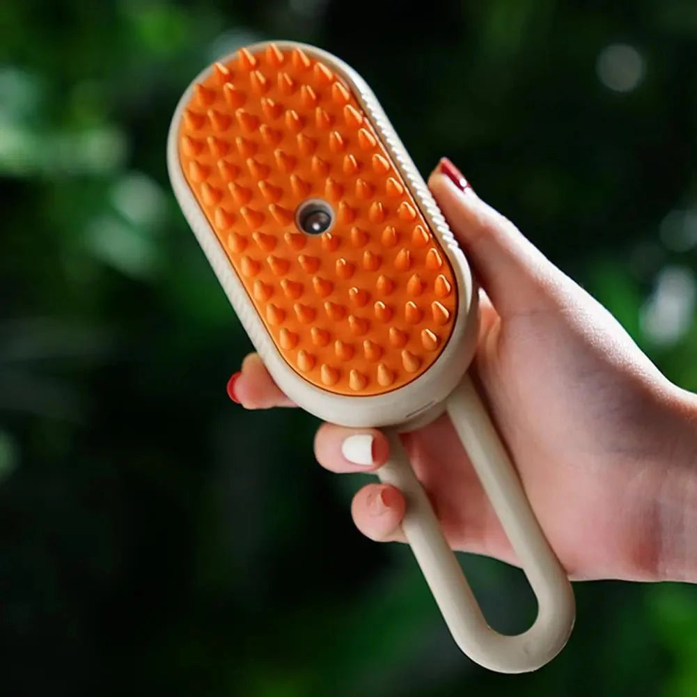3-in-1 Steam Pet Grooming Brush – FreshView™